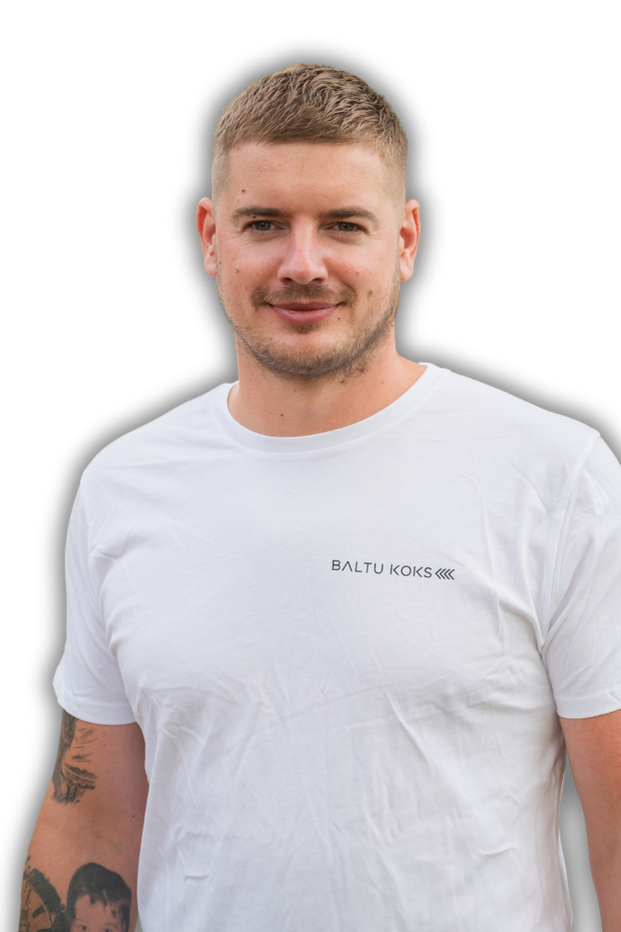 Baltu Koks darbinieks